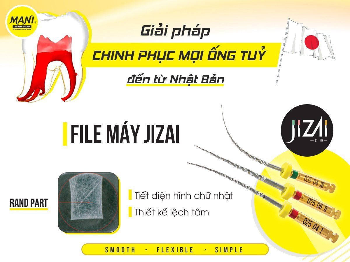 Trâm xoay máy Mani Jizai File