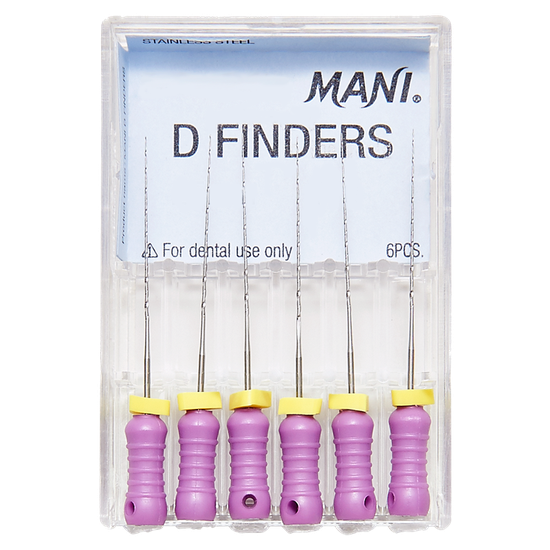  Trâm thăm dò ống tủy D-Finders - Mani Nhật Bản (Hộp 6 cây) 