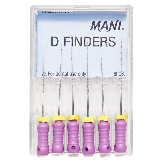  Trâm thăm dò ống tủy D-Finders - Mani Nhật Bản (Hộp 6 cây) 