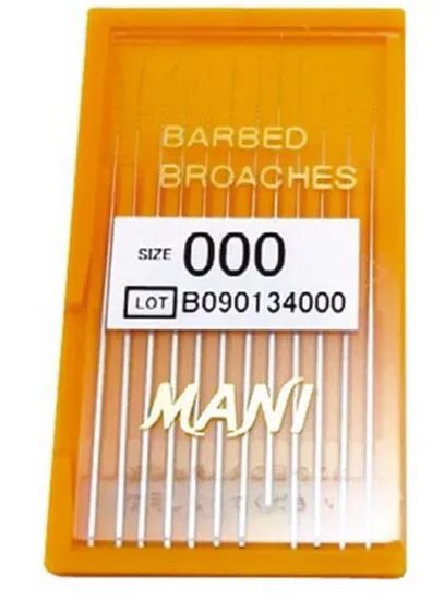Trâm gai không cán BARBED BROACHES - Mani Nhật Bản