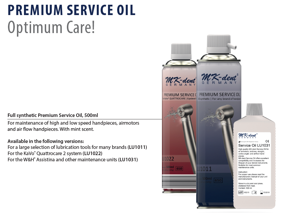 Dầu tay khoan cao cấp MK Dent Premium Service Oil