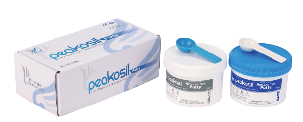 Vật liệu lấy dấu đặc Silicone Putty Peakosil (560ml) - Hãng Neosil (Hàn Quốc)