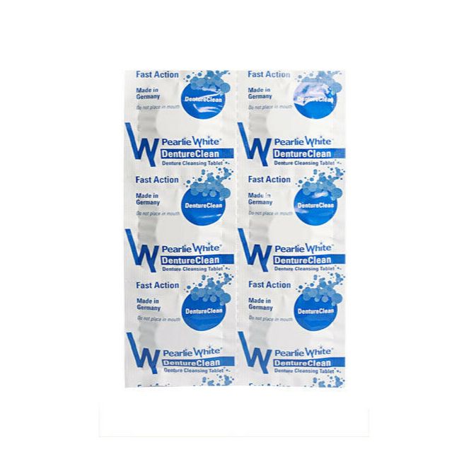 Viên Nén Làm Sạch Răng Giả DentureClean Pearlie White
