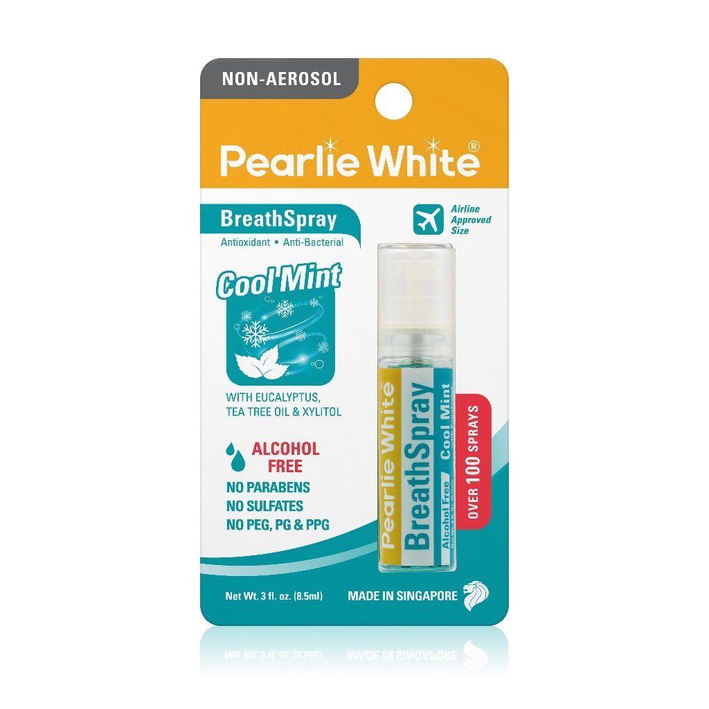 Xịt Diệt Khuẩn Thơm Miệng CoolMint Pearlie White 8.5ml