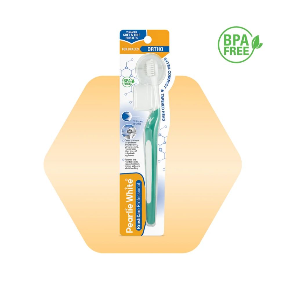 Bàn chải đánh răng Chuyên gia Lông chải siêu mềm cho răng Chỉnh Nha, Niềng BrushCare Professional Ortho Soft