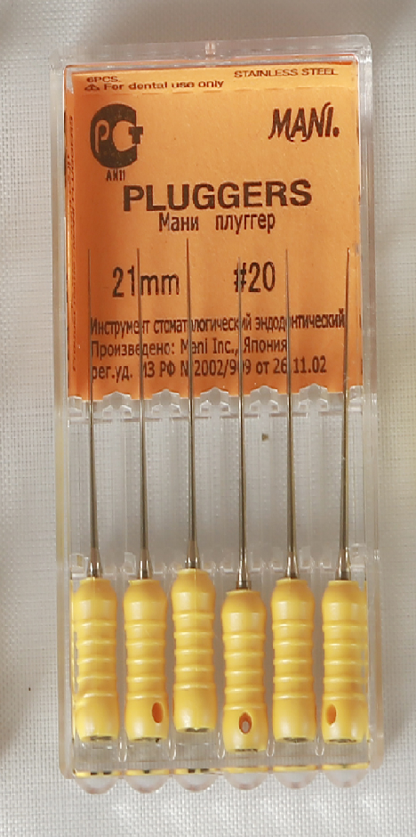 Lèn dọc FINGER PLUGGERS - Mani Nhật Bản (Hộp 6 cây)