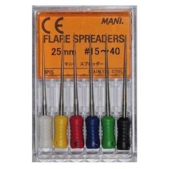  Lèn không chuẩn Flare Spreaders - Mani Nhật Bản (Hộp 6 cây) 