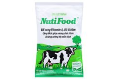 Sữa tiệt trùng NutiFood có đường bịch 220ml