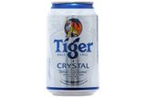 Bia Tiger Crystal bạc lon 300ml