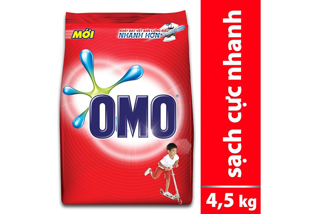 Bột giặt Omo sạch cực nhanh 4.5kg