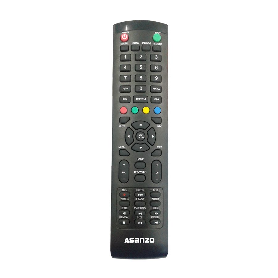 Điều Khiển Remote Tivi Asanzo 40ES900 Model Cũ