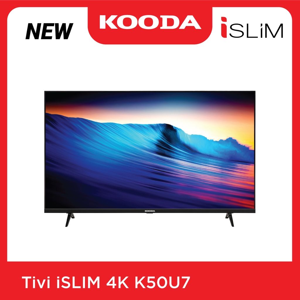Smart Tivi 4K Islim Kooda 50 Inch Model K50U7