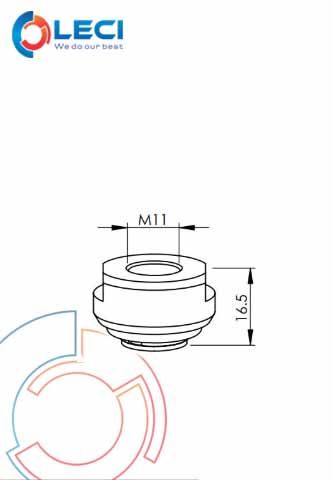 Đầu nối gắn béc 10077009