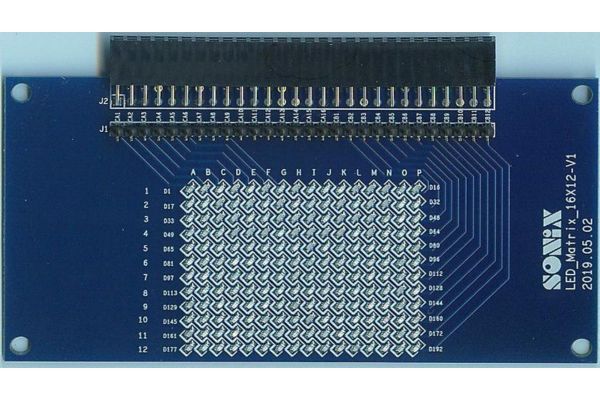SNLED2735_M16x12 Matrix Leds Board