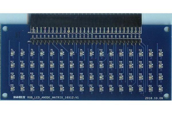SNLED2735 RGB LED ANODE MATRIX_16x12