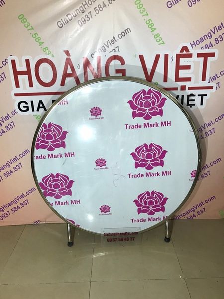 Bàn tròn 1m2 inox 304 hàng đặt