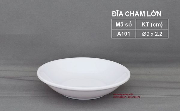 Chấm Lớn Trắng Melamine A101 VCP