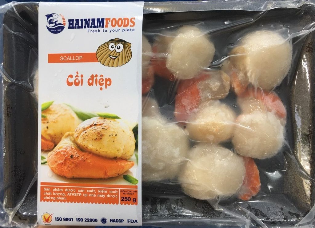 Cồi Sò điệp trứng