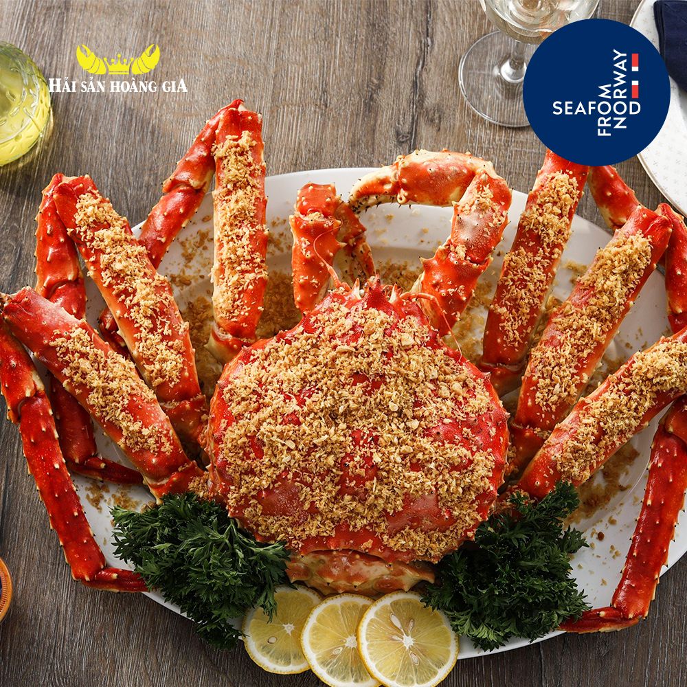 Cua Hoàng Đế - King Crab Đỏ - Sống