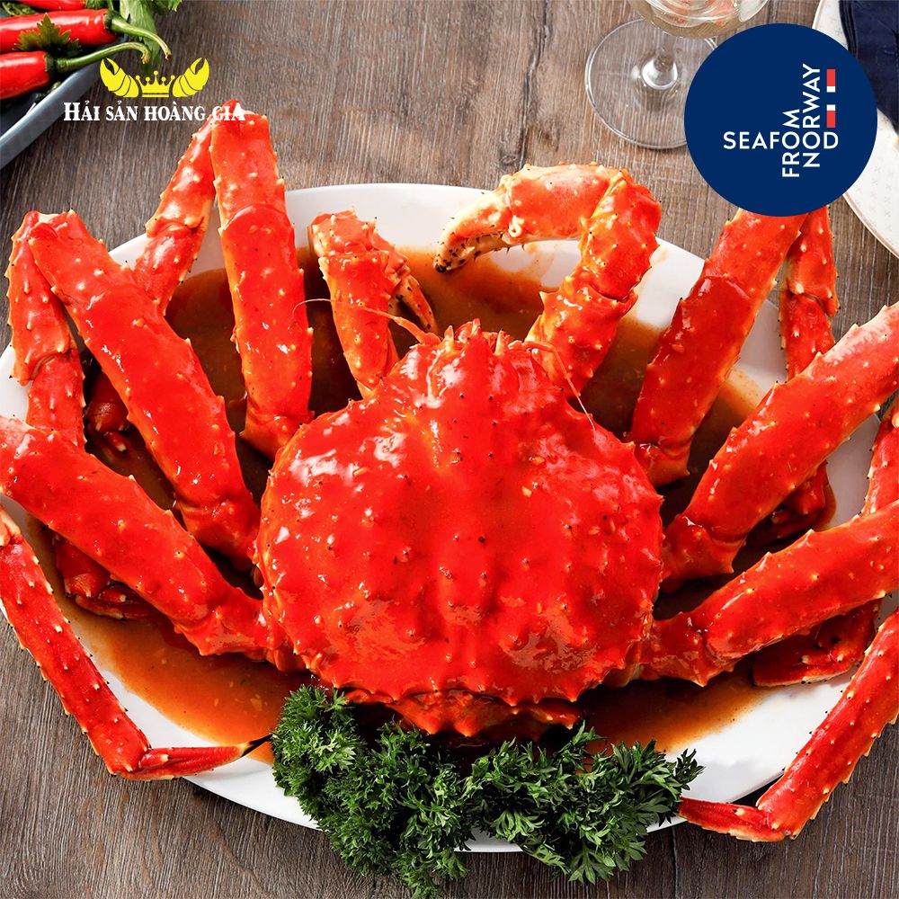  Cua Hoàng Đế - King Crab Đỏ - Sống 