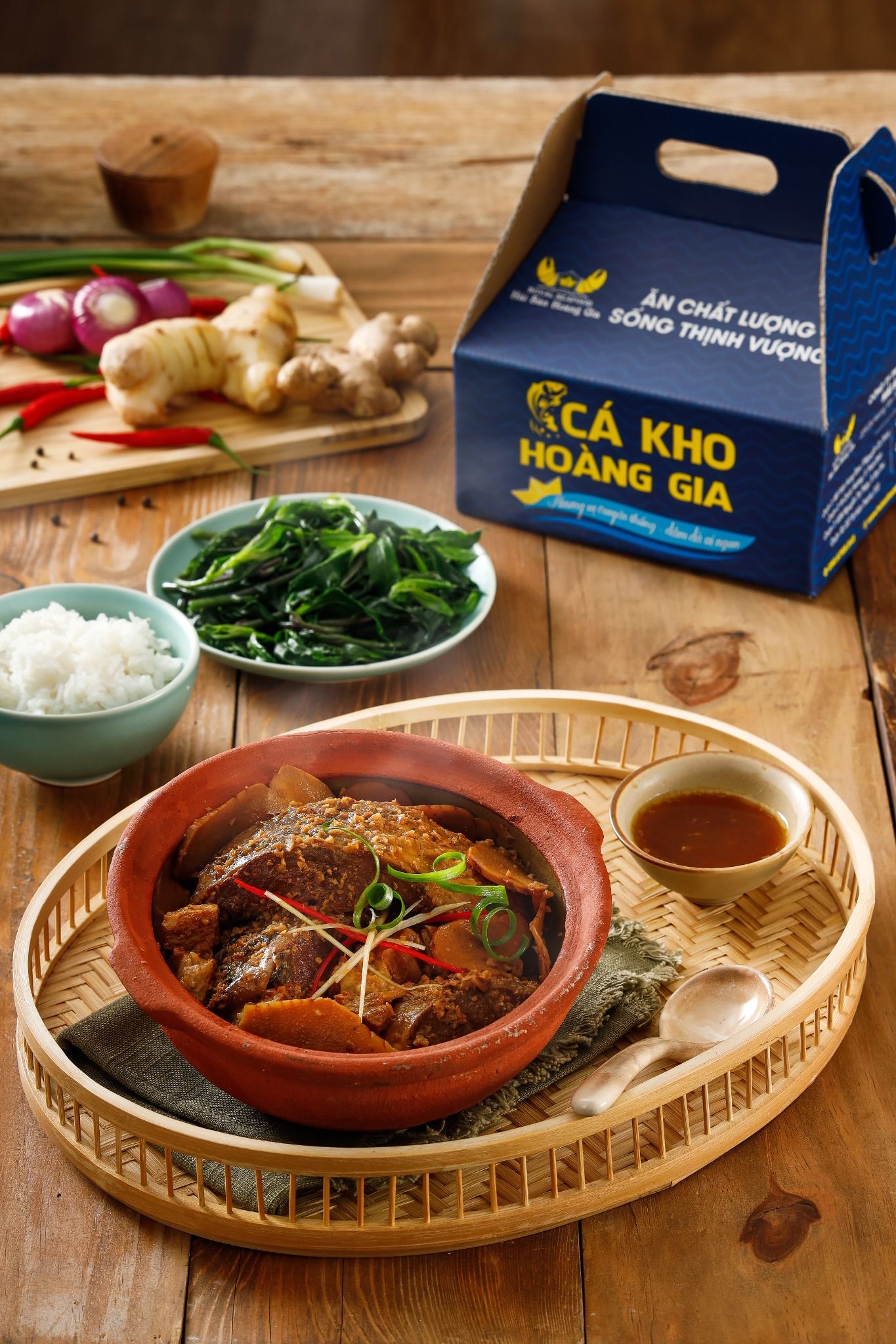 Cá kho Hoàng Gia - 500gr