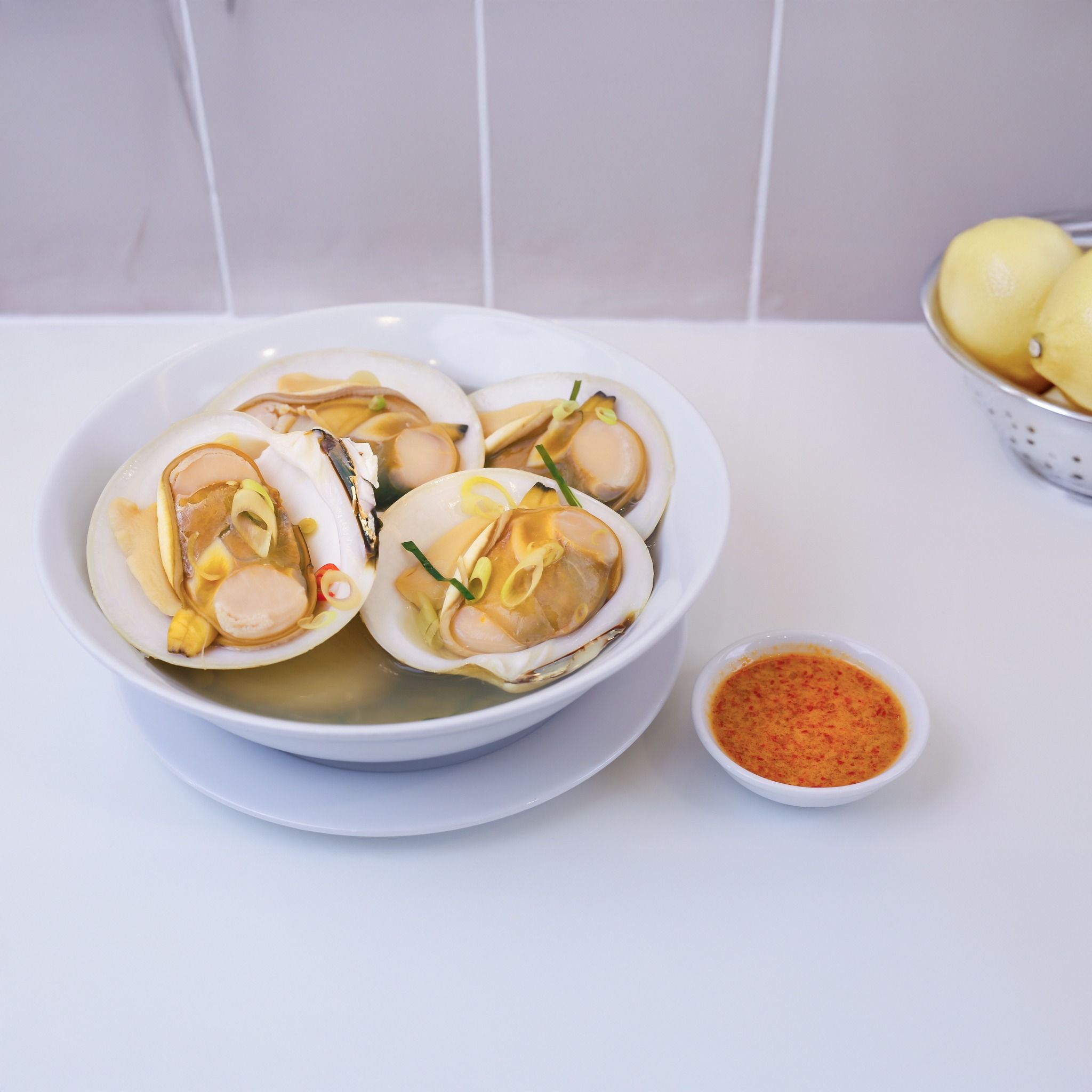 Sò Hoàng Hậu (Sò Bơ Mỹ/Nghêu Dầu) - Sống