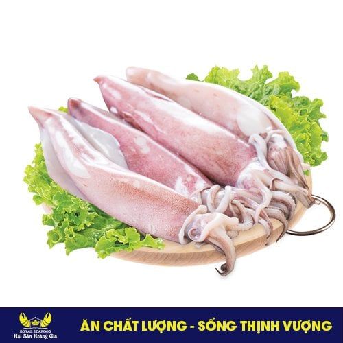 Mực Ống Câu Phú Quốc (~1Kg/Gói) - Đông lạnh (Gói)