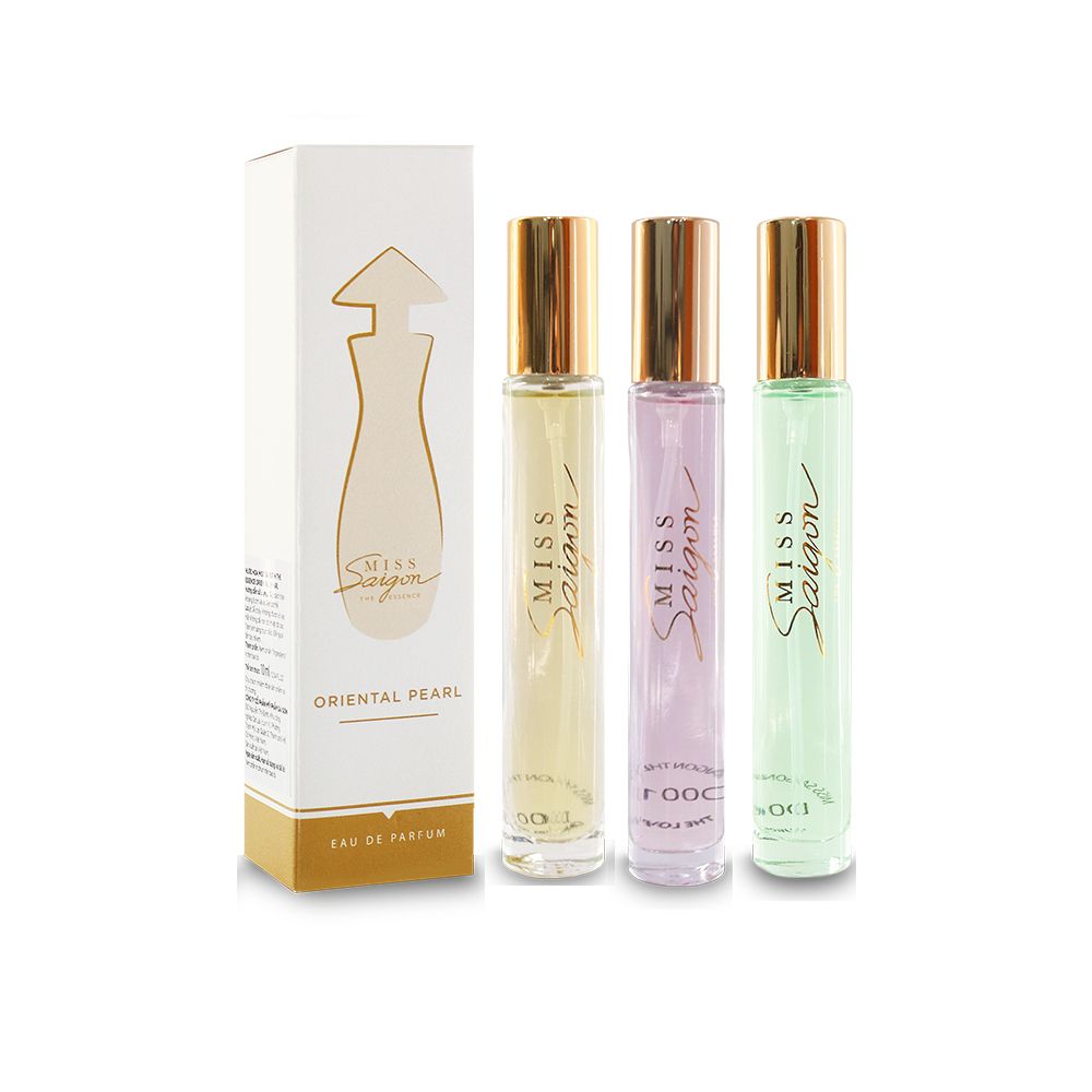 Combo 3 Nước Hoa Miss Saigon The Essence 10ml x 3 (Aurora,Oriental Pearl,The lover)