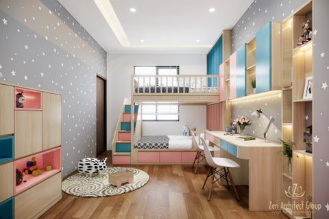 THIẾT KẾ HOÀN THIỆN PHÒNG NGỦ CHO BÉ