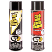  BG Carb and Choke Cleaner (PN 411) & BG Hi-Delivery Carb & Choke Cleaner (PN 412) 