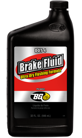  BG DOT 4 Brake Fluid Ultra-Dry Flushing Formula 