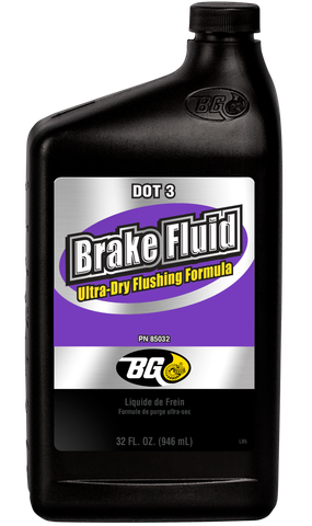  BG DOT 3 Brake Fluid Ultra-Dry Flushing Formula 