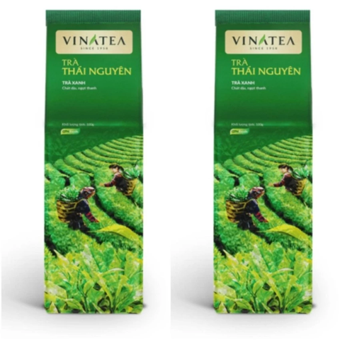  Combo 2 túi Trà Vinatea Thái Nguyên sợi rời túi HCK 100g 