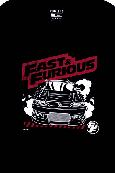 Áo Thun Trẻ Em In Graphics Xe Fast & Furious KTS 3179