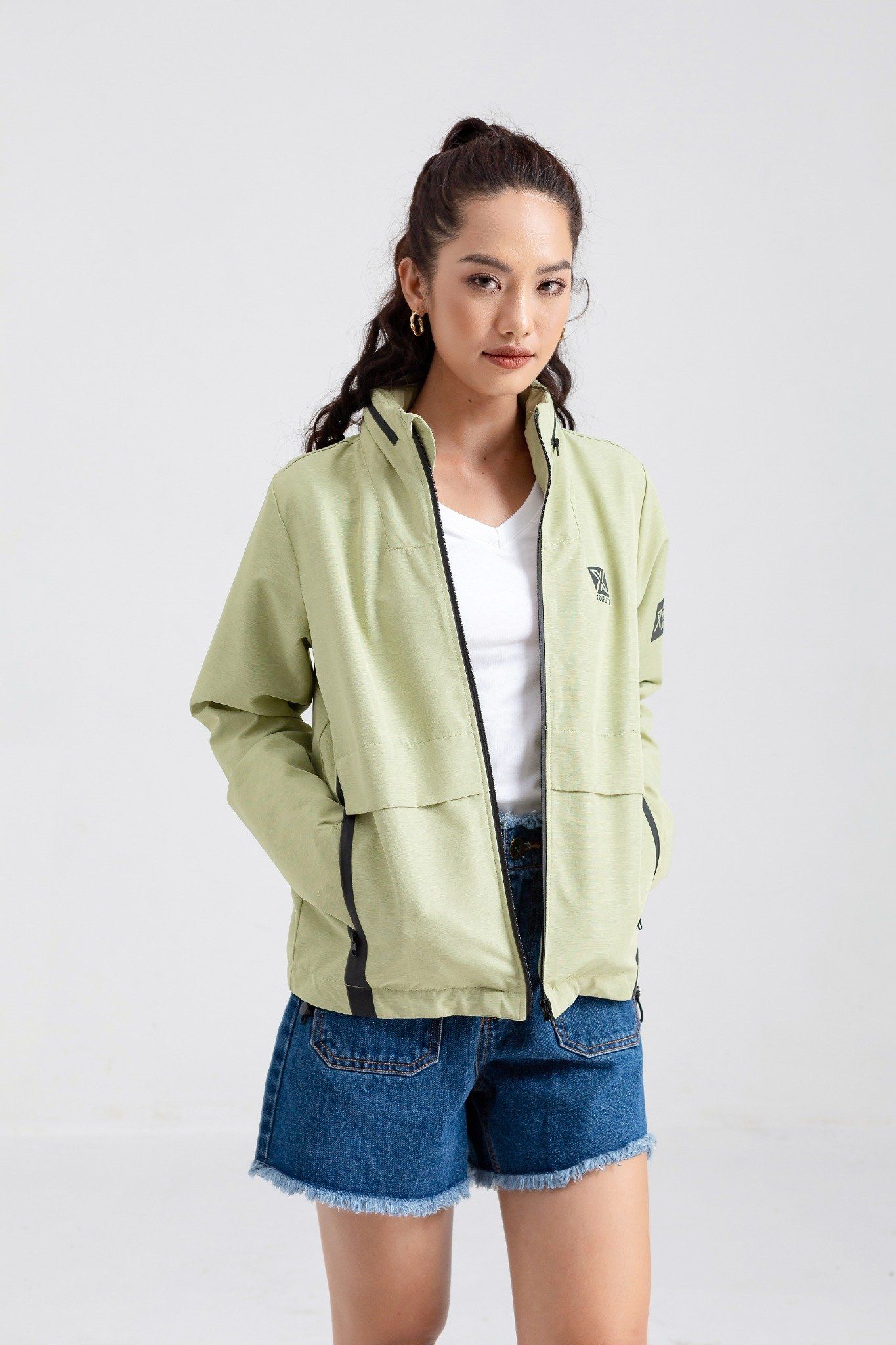 Áo Khoác Dù Trượt Nước Nữ X-Jacket Version 3.0 Limited Edition WOP 2018 -