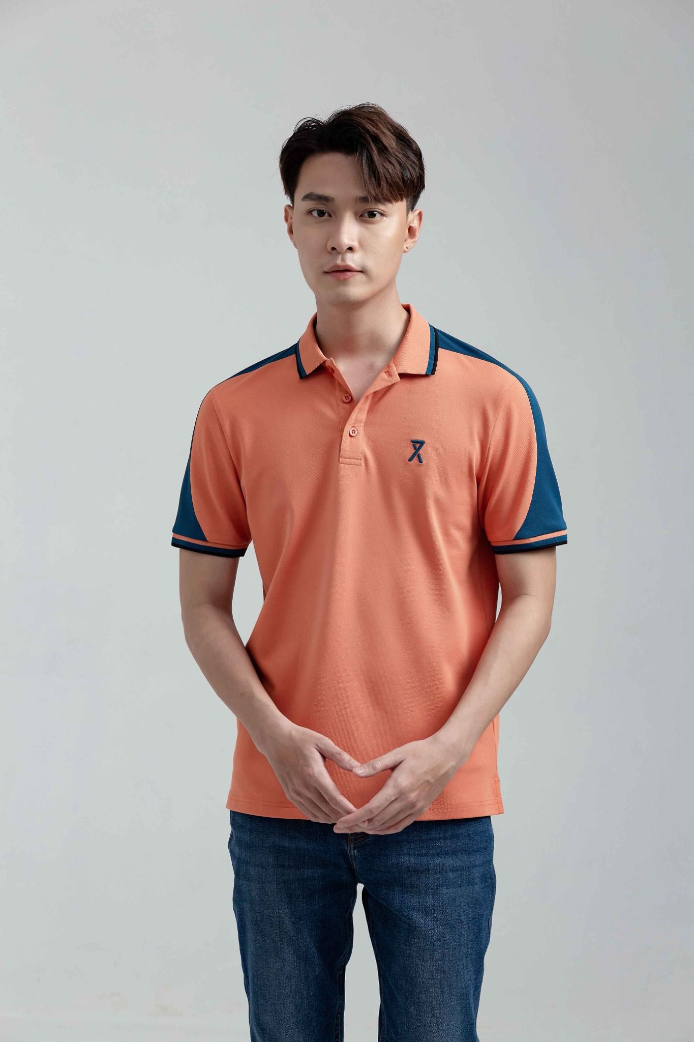 Áo Polo Regular Fit Rã Vai Phối Màu MPO 1019 -