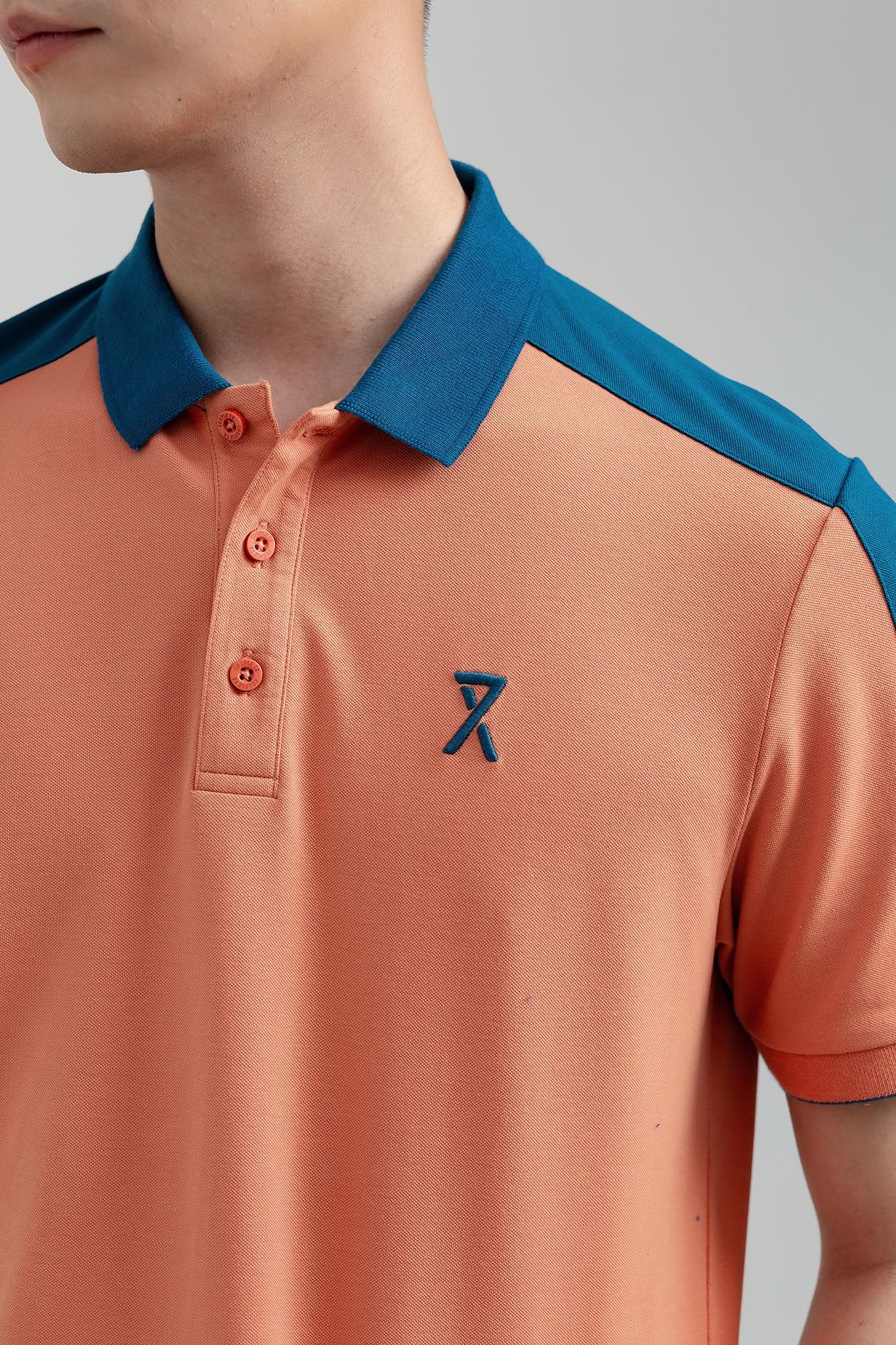 Áo Polo Nam Regular Fit Rã Vai Phối Màu MPO 1018 -