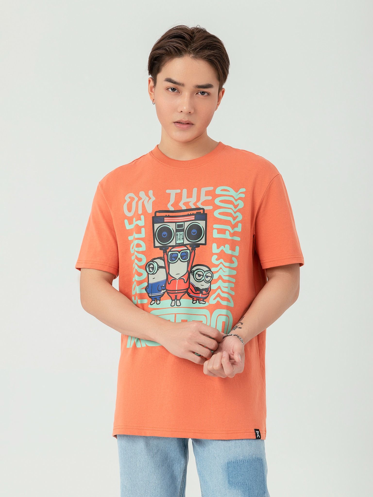 Áo Thun Nam In Graphic Minions Retro MTS 1155 -