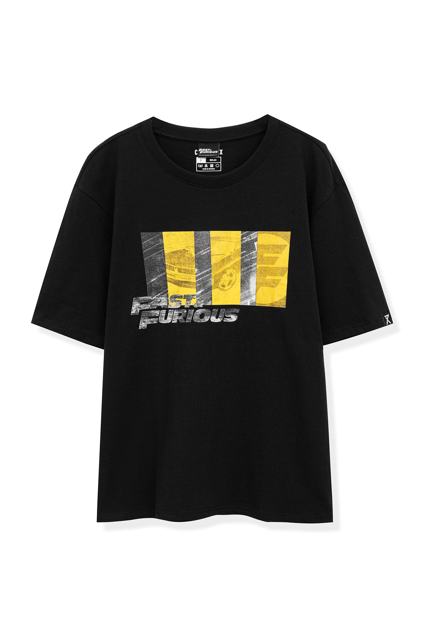 Áo Thun Nữ Relax Fit In Tram Xe Fast & Furious WTS 2184 -