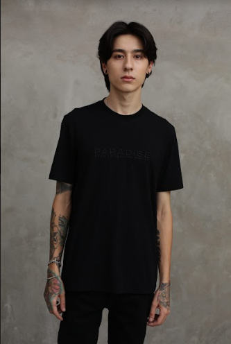 Áo thun Nam Thêu Typo Paradise MTS 1139