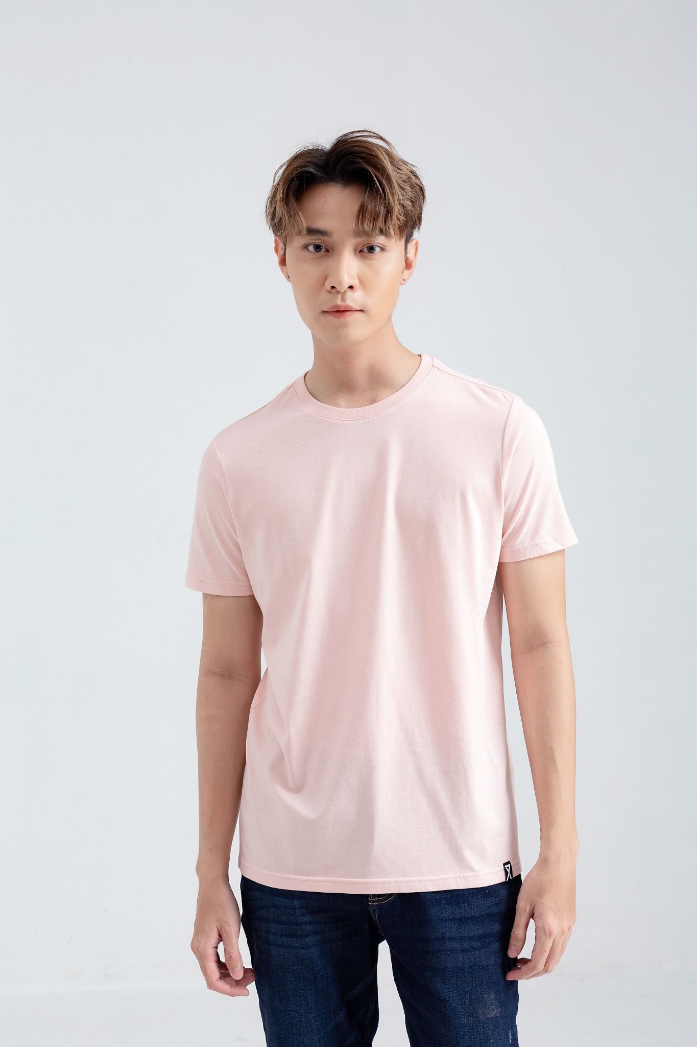 Áo Thun Nam Slim Fit Basic Cổ Tròn MTS 1132 -
