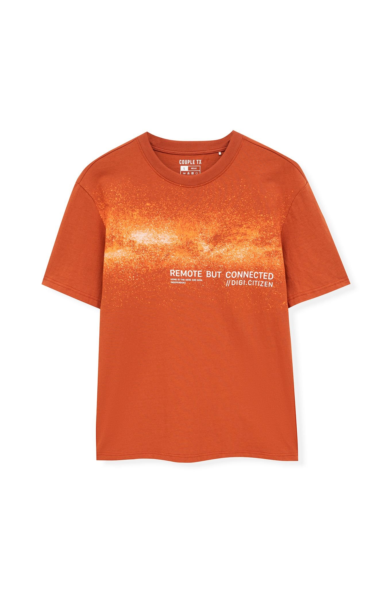 Áo Thun Nam Relax Fit In Tram Galaxy Night MTS 1186 -