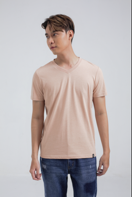 Áo Thun Nam Basic Cổ Tim MTS 1131 -
