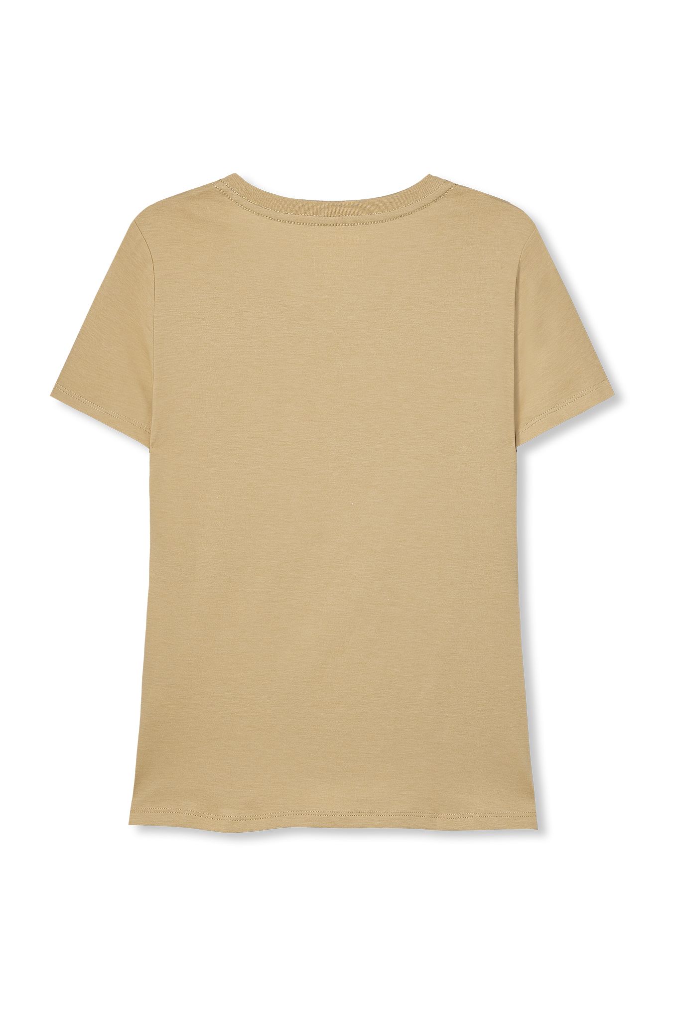Áo thun Nữ Cổ Tim Basic In Logo X WTS 2174 -