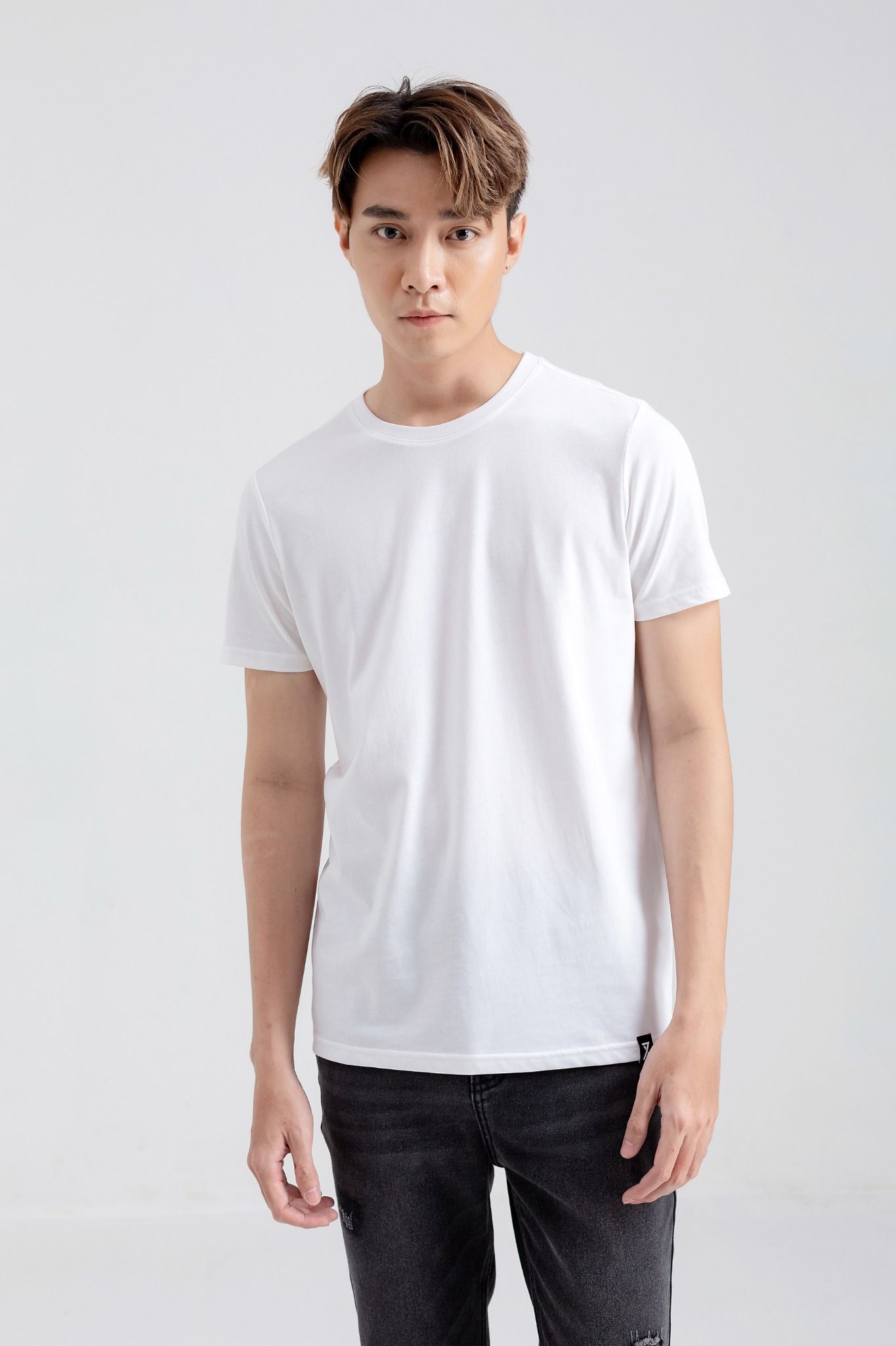 Áo Thun Nam Slim Fit Basic Cổ Tròn MTS 1132 -