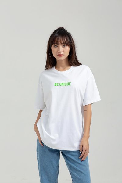 Áo Thun Nữ Oversize In Be Unique WTS 2187