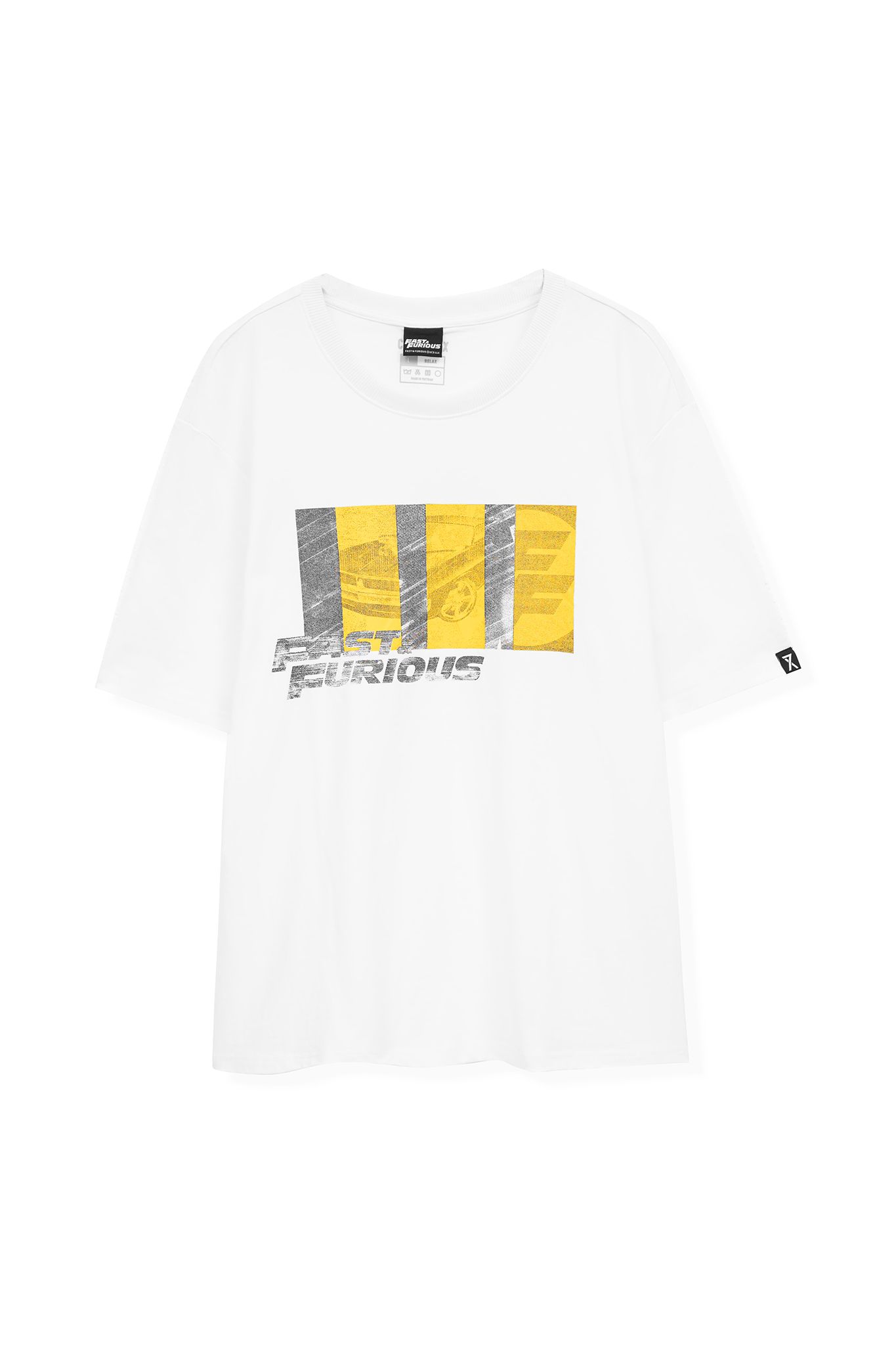 Áo Thun Nữ Relax Fit In Tram Xe Fast & Furious WTS 2184 -