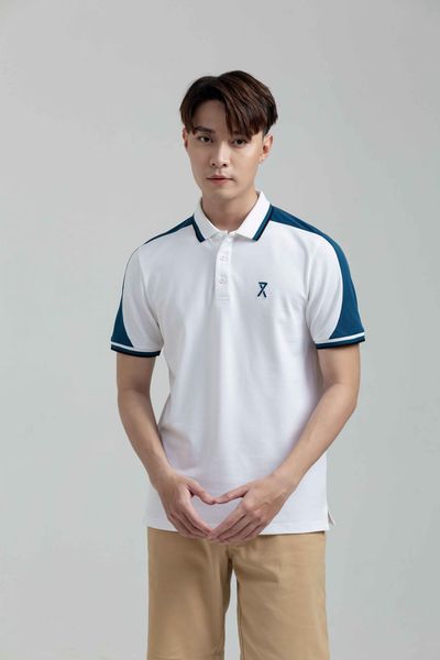 Áo Polo Regular Fit Rã Vai Phối Màu MPO 1019