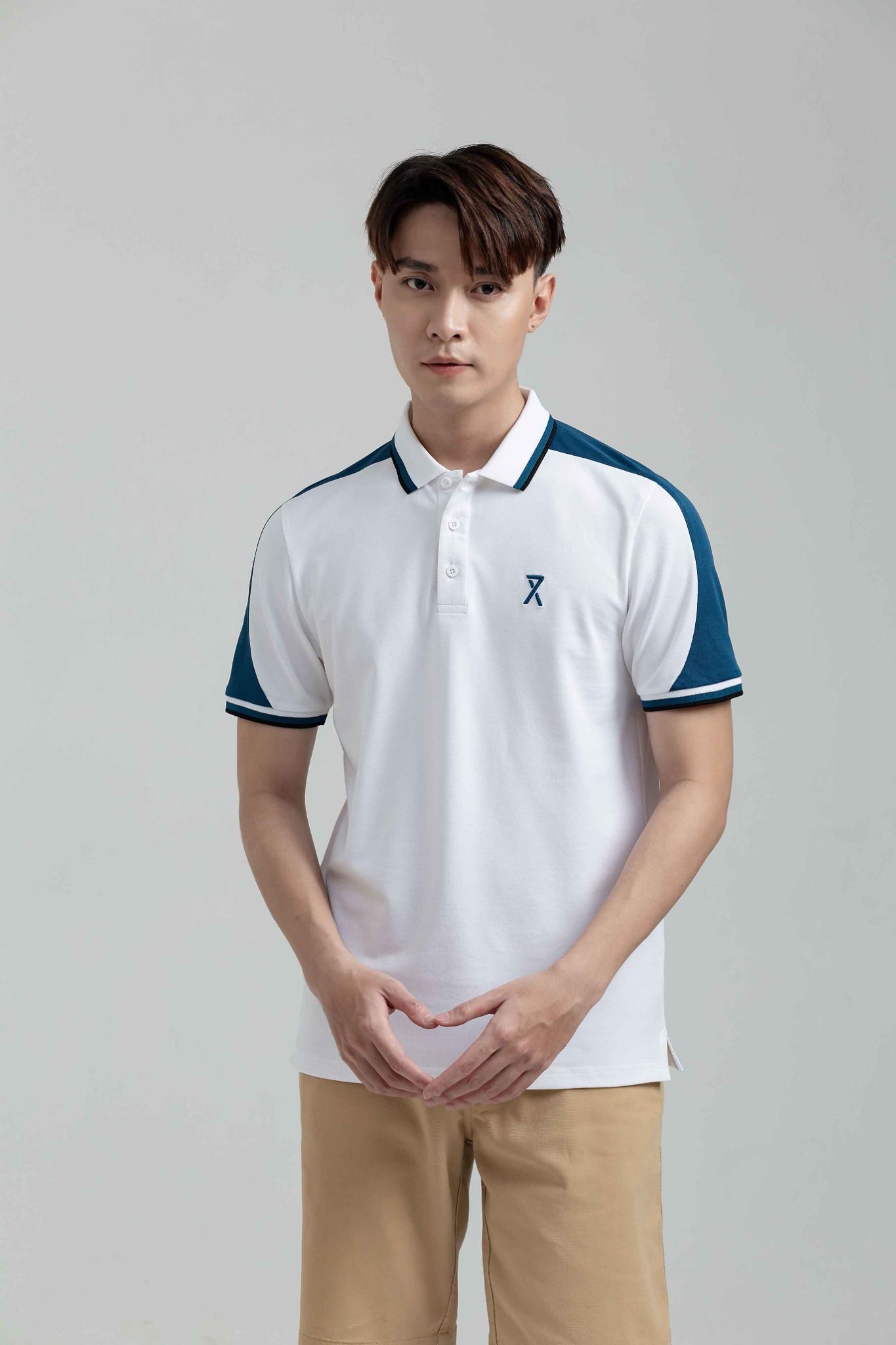 Áo Polo Regular Fit Rã Vai Phối Màu MPO 1019 -