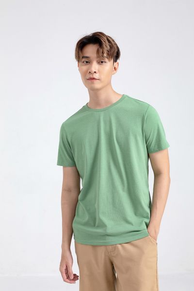 Áo Thun Nam Slim Fit Basic Cổ Tròn MTS 1132